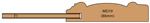 Allstyle Cabinet Doors : cutaway of Sidney Cabinet Door